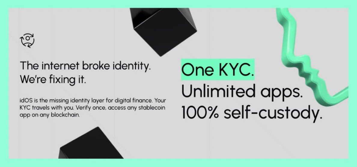 AzonoborN36284's tweet image. #idOS_network is fixing the issue of broken identity, where you have full self  custody of your identity and can decide who has access to that identity.

#idOS_network is building something unique and tangible.
Stay with #idOS_network 

#idos
Gidos💚

#wallchain_xyz