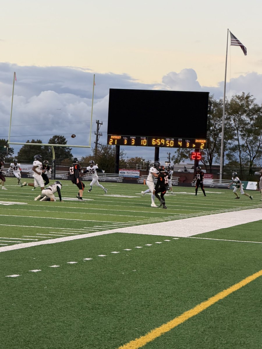 Congratulations JV Football on your incredible win over Normandy. 27-10!