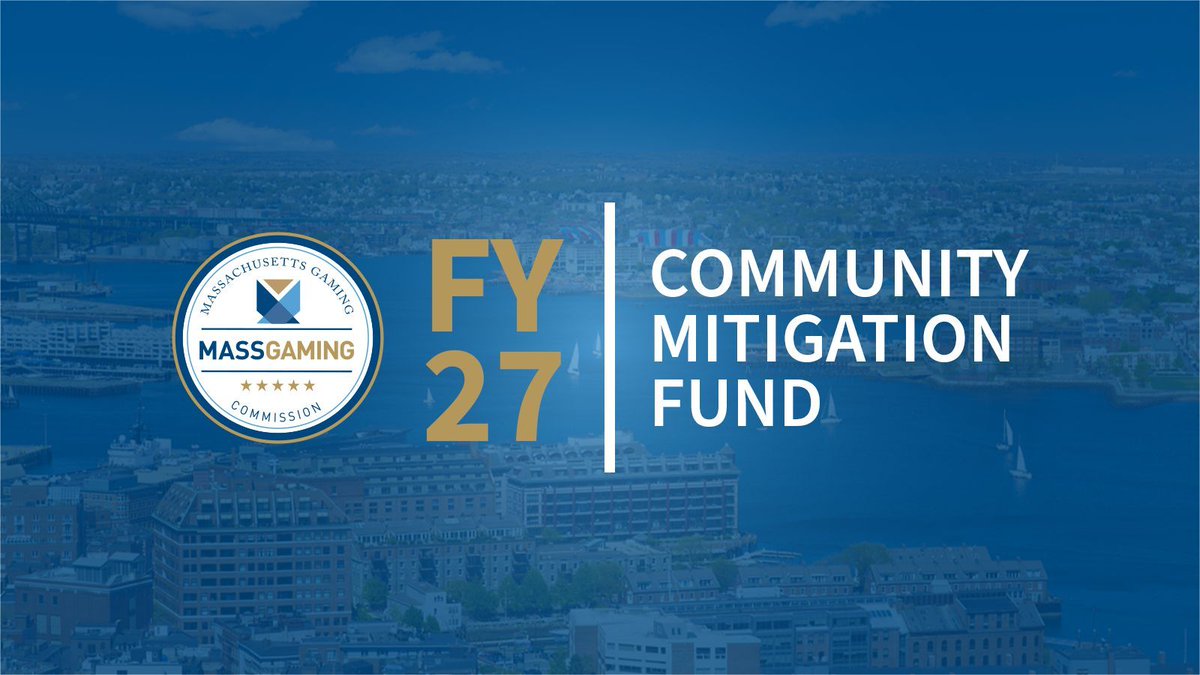 The MGC is still seeking public input on the FY27 Community Mitigation Fund Guidelines. Any comments received by the 5:00 p.m. deadline on Friday, October 24, will be reviewed by the Commission prior to the vote on the guidelines.

For more info: buff.ly/YnwLQda