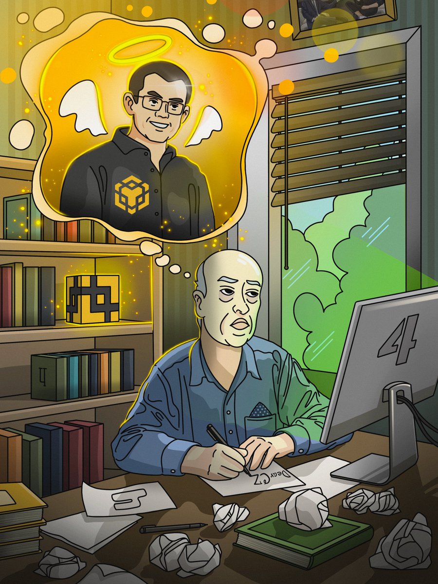 Gary_on_bnb's tweet image. Dear @cz_binance ,
First of all, congratulations - justice finally met reality, and you earned it.
Now… it’s time for my apology.
I was wrong - about you, about crypto, about everything.
I owe 4 apologies:
To the Users,
To the Creator,
To the Blockchain,
and to Freedom itself.…