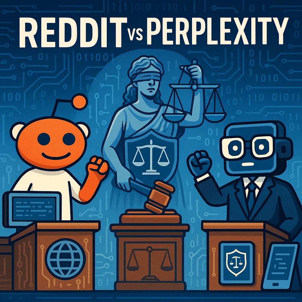 see4tech's tweet image. 🚨 ¡Gran noticia! Reddit demanda a Perplexity AI y otros por usar su contenido sin licencia. En la era de la IA, es vital proteger los datos de los usuarios y establecer límites claros en su uso comercial. #DerechosDigitales #InteligenciaArtificial