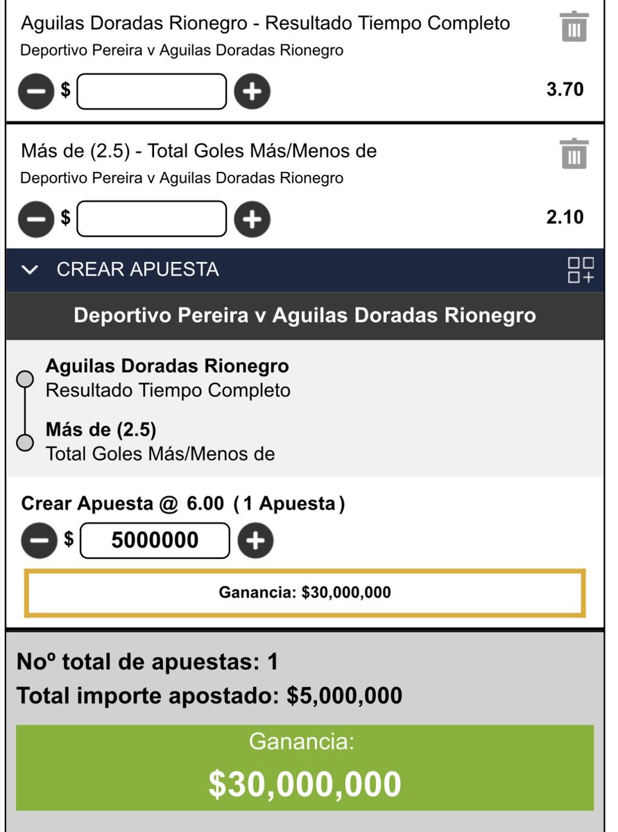 mapodrum's tweet photo. @DeporPereiraFC @AguilasDoradas Con esa recuperan lo que no les han pagado🙏🏻 https://t.co/VllUA1rEbh