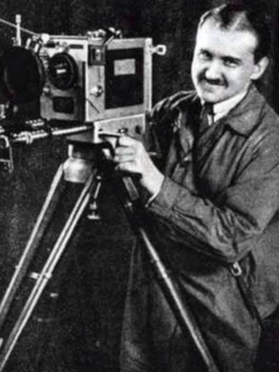 Soviet cinematographer and director Yuri Zhelyabuzhsky died  Oct. 24, 1955. Zhelyabuzhsky documented both the February and October Revolutions, co-directed "The Stationmaster" and  pioneered Soviet animation before returning to documentary work after World War II. #OTD #USSR