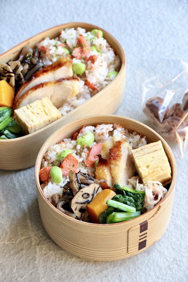 いい天気！
今日は息子は遠足のようです。
甘酒トリュフのおまけつき。