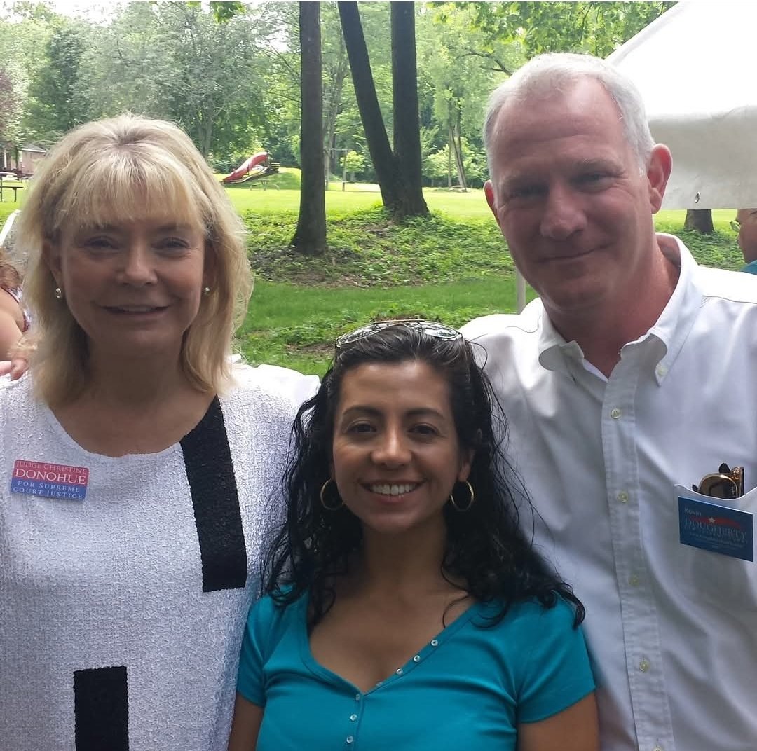 This 11/4 it's especially imp. to retain the 3 PA Supreme Court justices. I'm here w/ 2 of the 3 back in 2015 at a NCDC picnic when I worked for Sen. Casey and first met them. Vote YES to the retention question for each - Christine Donohue, Kevin Dougherty, and David Wecht.