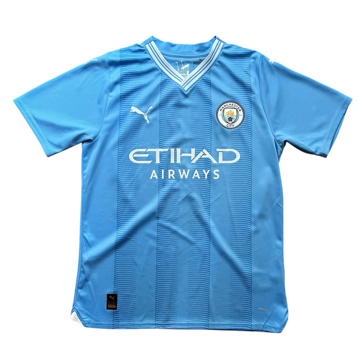2023-24 Manchester City Home football shirt Puma (excellent) - M

Hardly worn, excellent condition 

Puma (770438-01)
#manchestercıty #premierleauge #football #footballshirts #classicfootballshirts #vintagefootballshirts