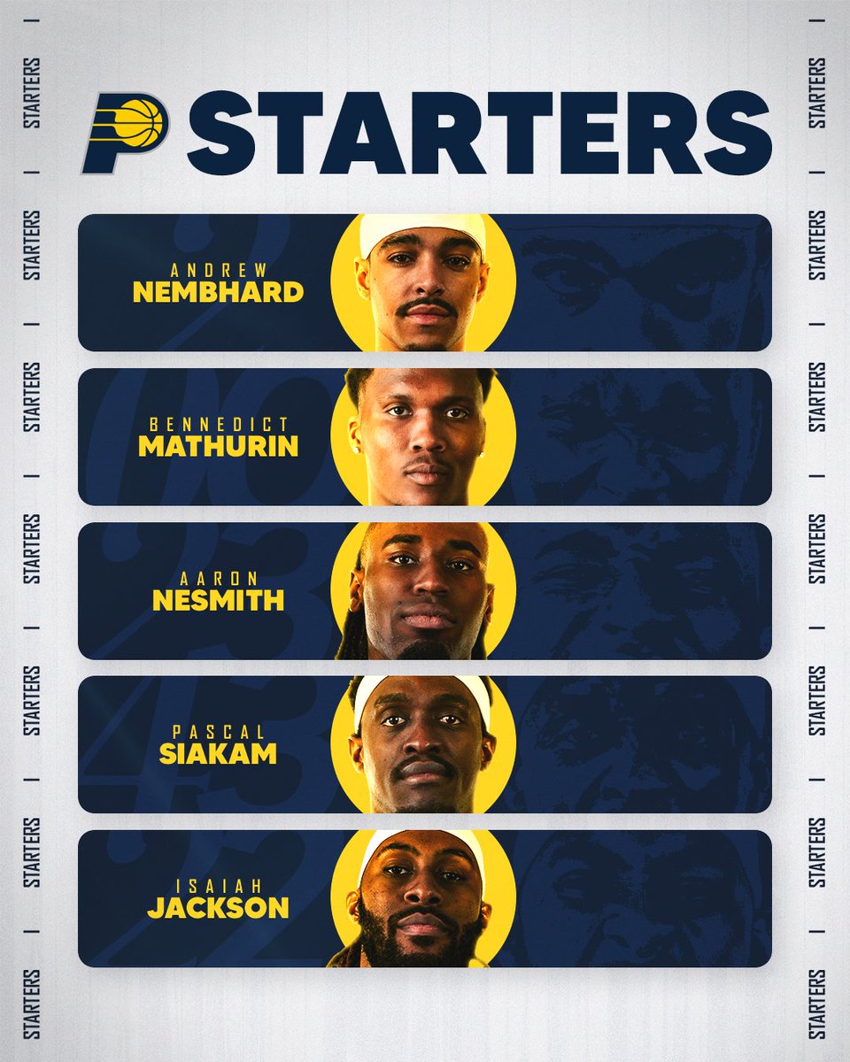 Pacers's tweet image. first five of the season 🙌
