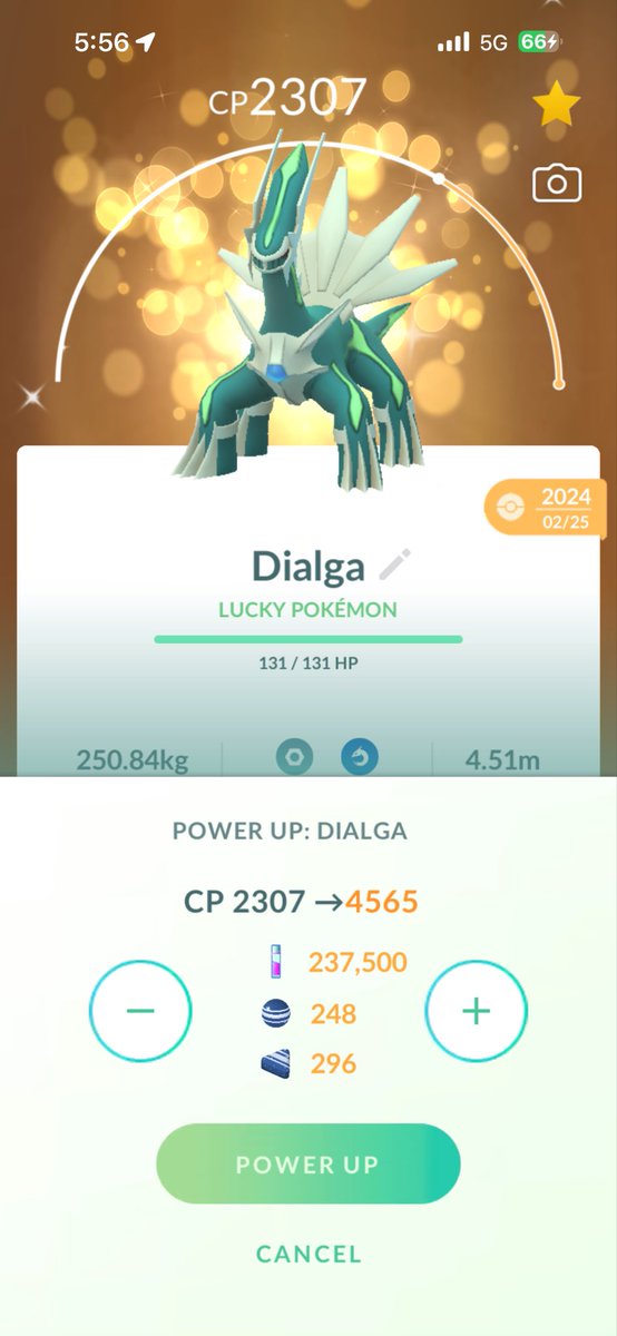 I suppose I’m just on a roll lately, dialga hunt done, now just need a good origin form lmao
Thank you <a href="/Jake81150/">stoobkeck</a> for the trade🙌