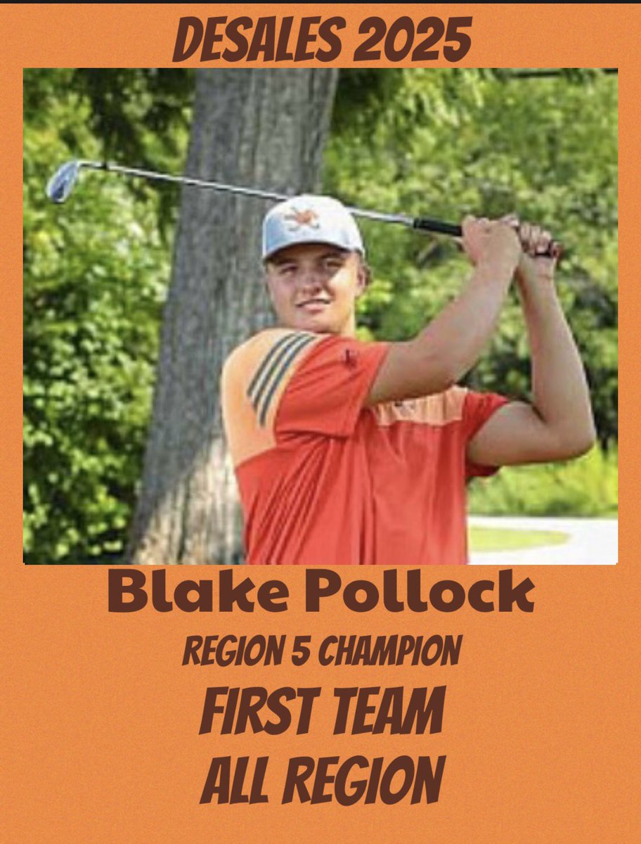 DeSales High School Golf tweet media