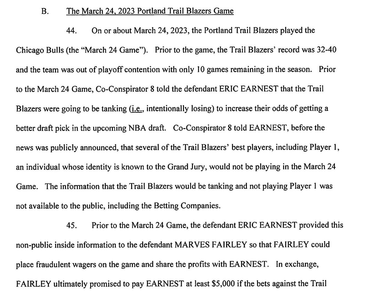 chisportsross's tweet image. Chauncey Billups (allegedly) tanked a game against the Chicago Bulls at the center of the betting scandal, which seems like a huge risk to me. putting your faith in the Bulls to win a game is still an insane gamble even with insider information.