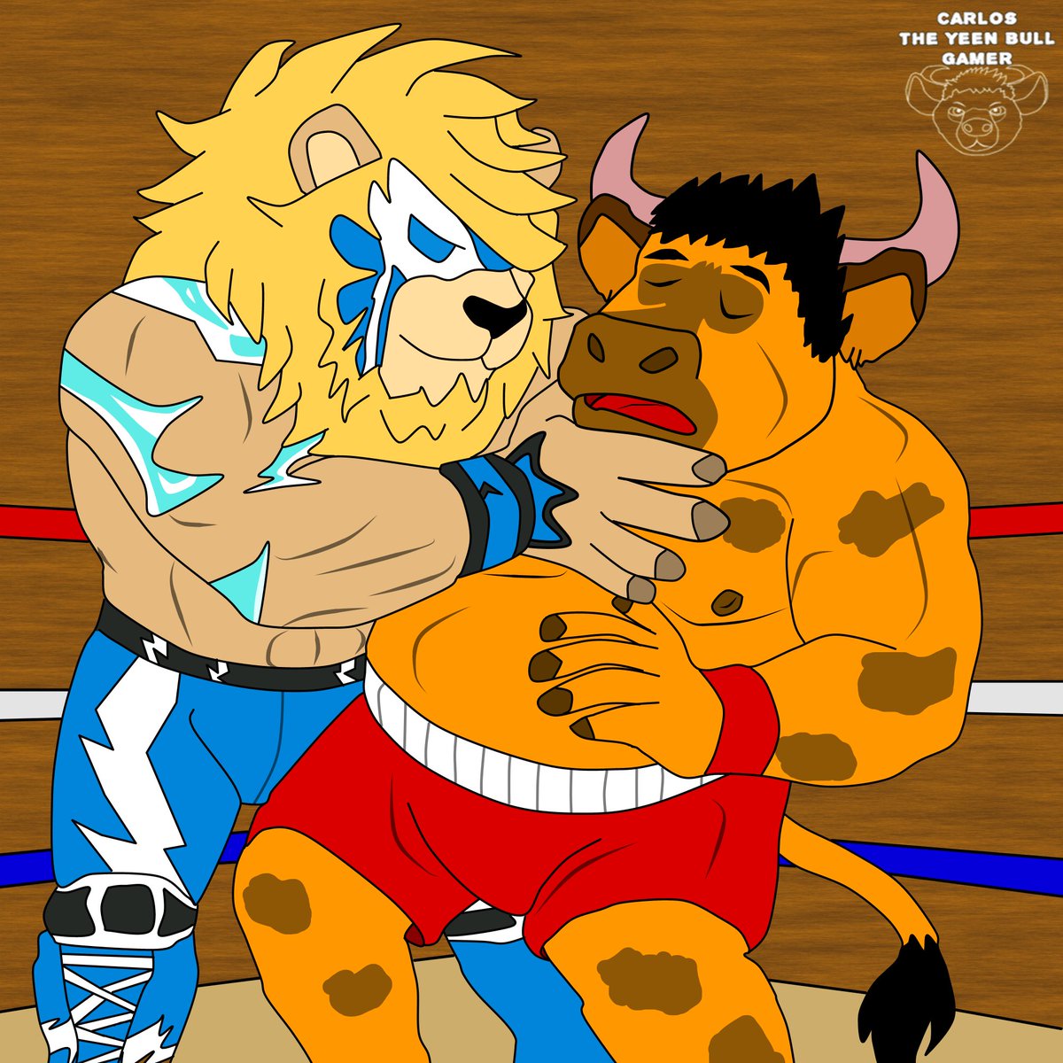 🥊🐮Fightober 2025 - Day 23: Choke🐮🥊

To: <a href="/LyRegis8/">Ly Regis</a>

All I can say is that this lion put up a good fight, but I'm not a wrestler... So congratulations on the victory 🥳

#FIGHTOBER2025 #FIGHTOBER #FFF