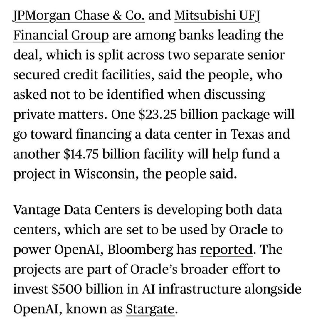 danielnewmanUV's tweet image. $ORCL must be taking on this additional $38 Billion in debt to build more data centers because…
Yeah…
AI isn’t a bubble. 😮💨🚀