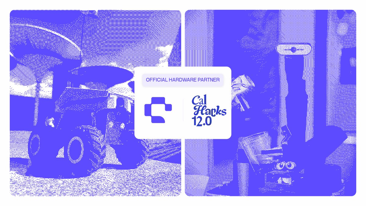 BitRobotNetwork's tweet image. The open robotics network giveth.
We’re the official hardware partner for @UCBerkeley @CalHacks, bringing 30+ robots for students to code / create with:
- 3 XLeRobots
- 10 bimanual RealSense stations
- 8 Le Kiwis
- 6 @boosterobotics units
- 4 @UnitreeRobotics G1
Let's build.