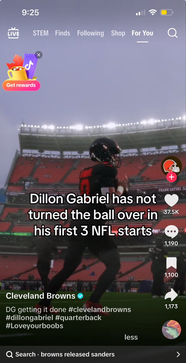 YO WHO IS RUNNING THE BROWNS TIKTOK?!?!?