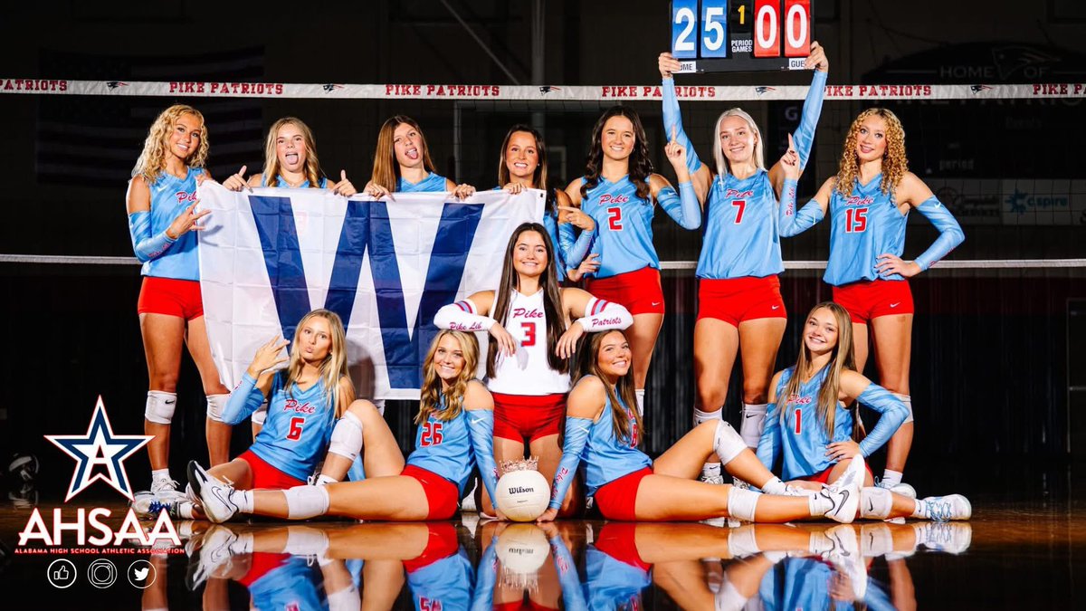 Pike Liberal Arts travels to the Multiplex at Cramton Bowl in Montgomery for the AHSAA South Volleyball Super Regionals beginning Thursday morning at 11:00 am. The #LadyPats begin tournament play against the Calhoun Tigers. #GoPike