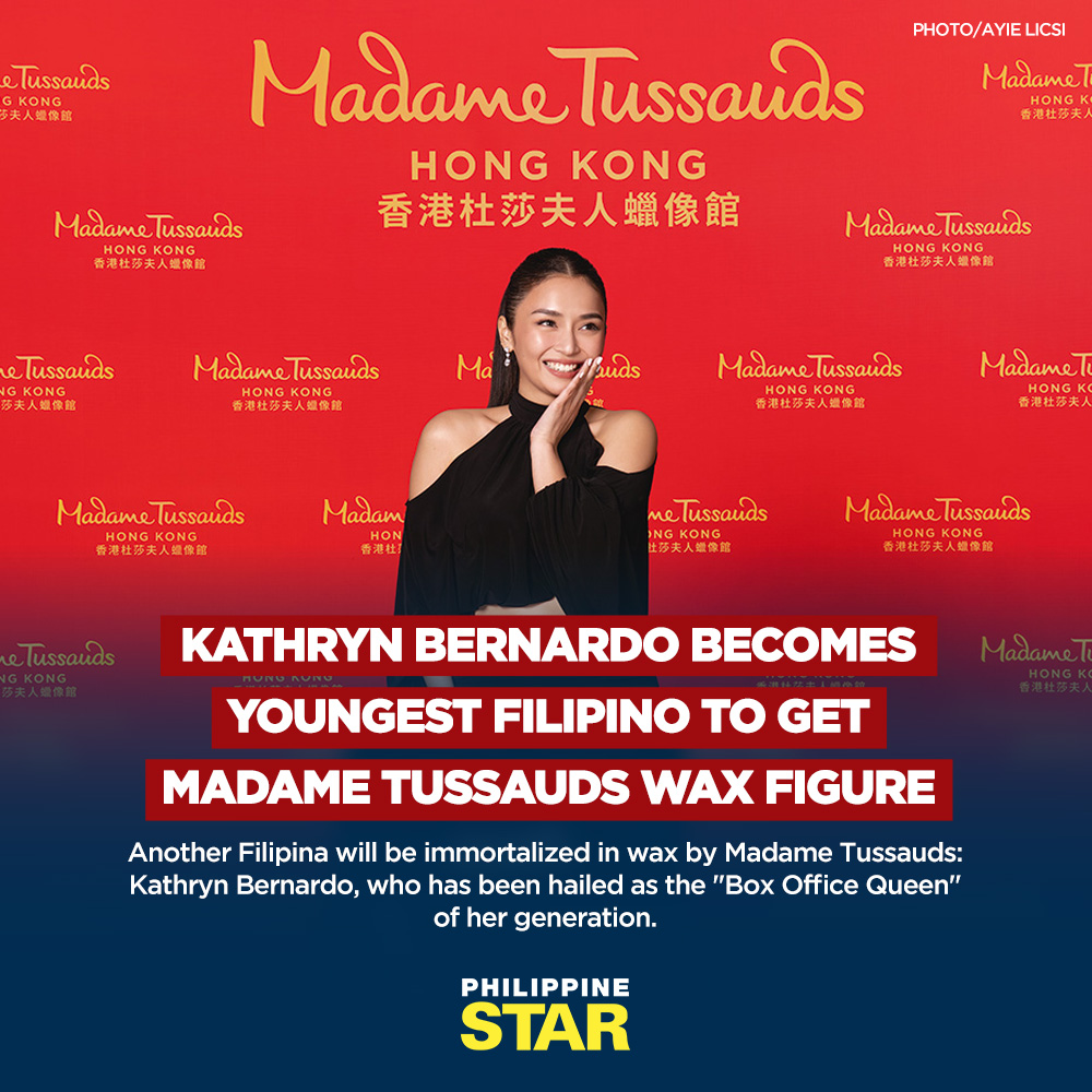 PhilippineStar's tweet photo. ANOTHER MILESTONE FOR KATHRYN! 😍❤️

Kathryn Bernardo’s statue will find its home in the wax museum's branch in Hong Kong, and fittingly so, as “Asia’s World City” holds a special place in her heart. It is, after all, where she shot her hit film, “Hello, Love, Goodbye,” one of the highest-grossing Filipino movies.

PhilSTAR L!fe got to sit down with Bernardo in August after the Madame Tussauds team finished their measurements for her wax twin. | via @philstarlife 

FULL STORY: https://t.co/cLrozc4mkZ