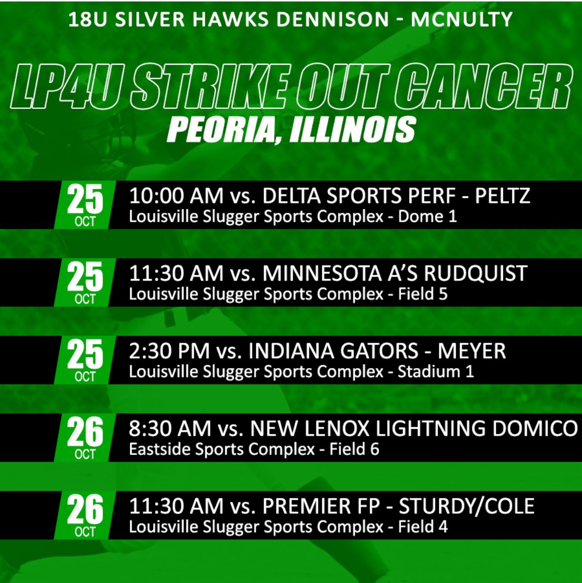 Back on the fields in Peoria this weekend. Come see these talented girls. <a href="/SilverHawkSball/">Silver Hawks</a> <a href="/Coach_McNulty/">Lauren McNulty</a>