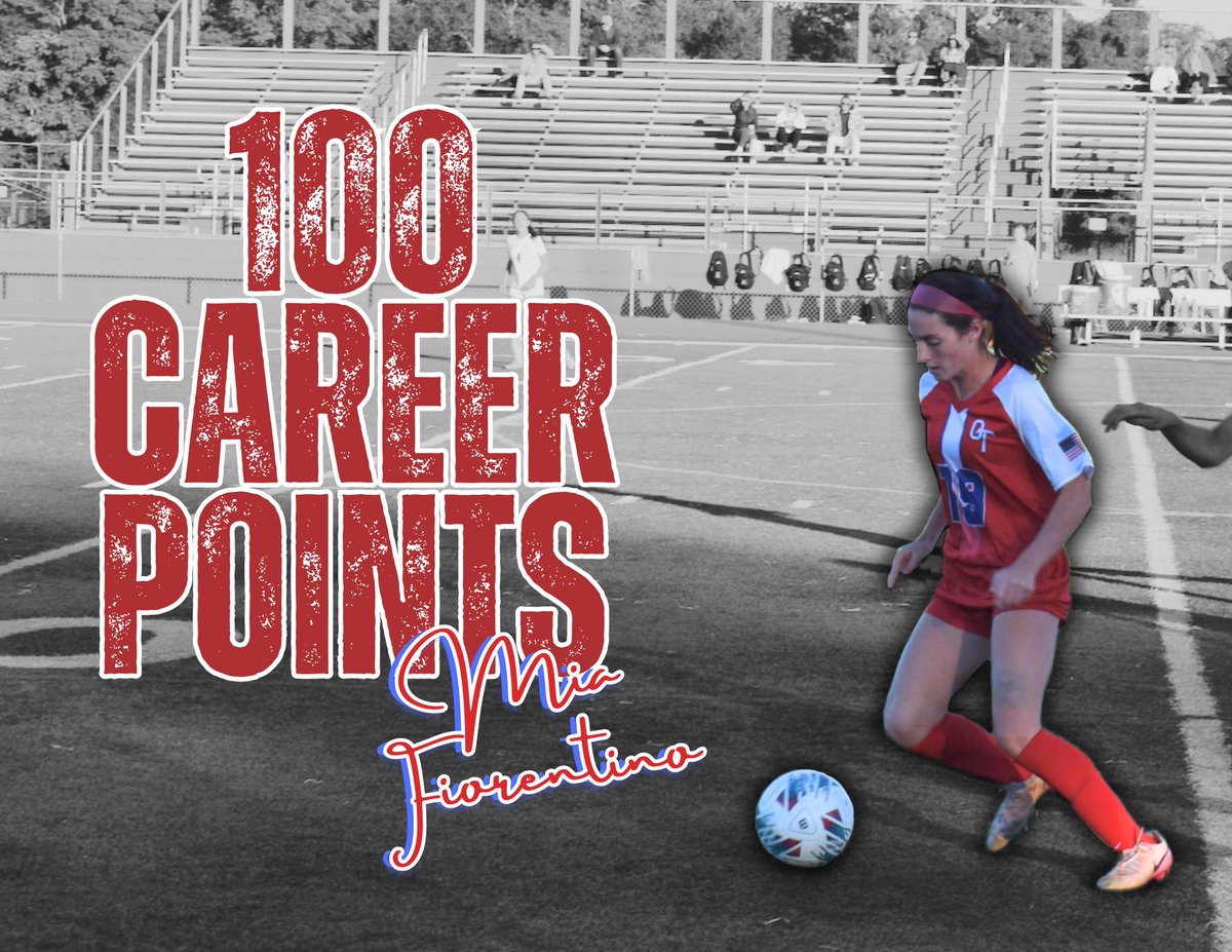 With 41 goals and 18 assists junior, Mia Fiorentino has earned 💯 career points‼️Congratulations, only up from here 📈