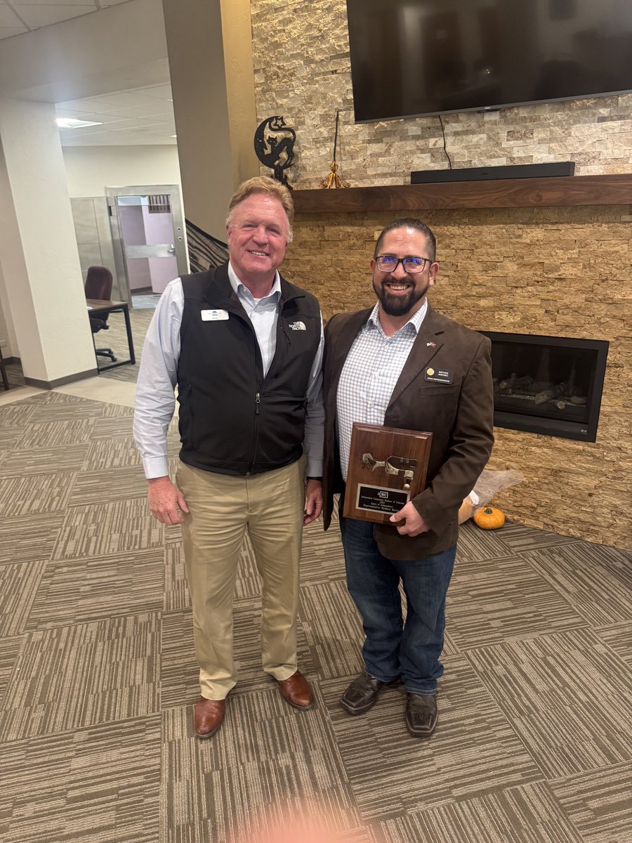 I am honored to have received the Spirit of Independence Award from Independent Community Bankers of Colorado!

#teammartinez #teamsoco #ruralco #silverspur