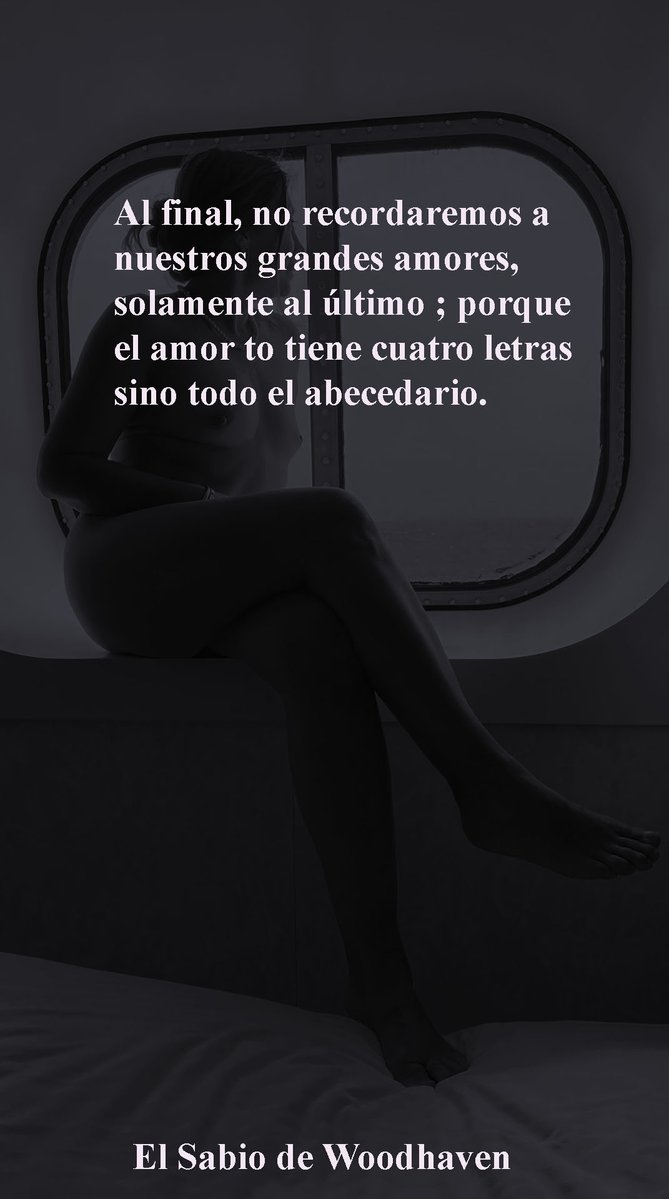 Las ganas de volver a enamorarse en la vejez es el último y más contundente signo de un hombre a punto de creer en milagros.
