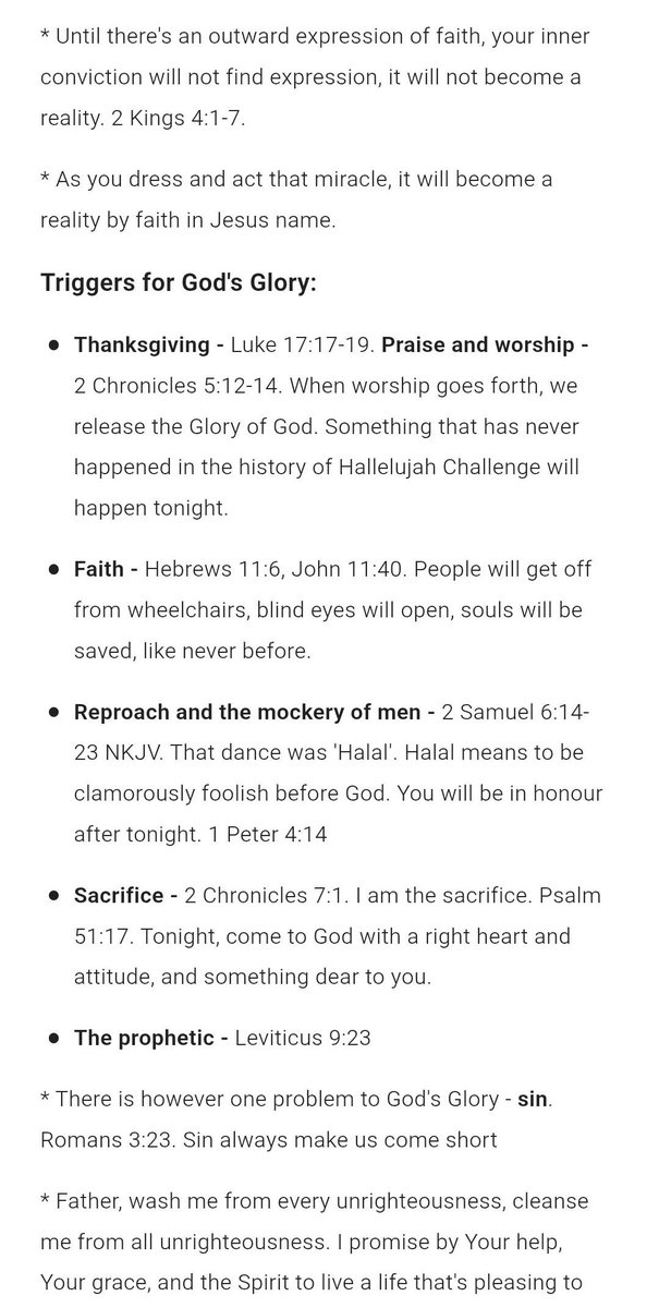 TosinofJesus's tweet image. PRAYER POINTS, DECREES, AND DECLARATIONS FOR THE OCTOBER 2025 #HallelujahChallenge DAY 15
LET THE TESTIMONIES BEGIN!!!
#HallelujahChallenge2025
#HallelujahChallengeOCT2025