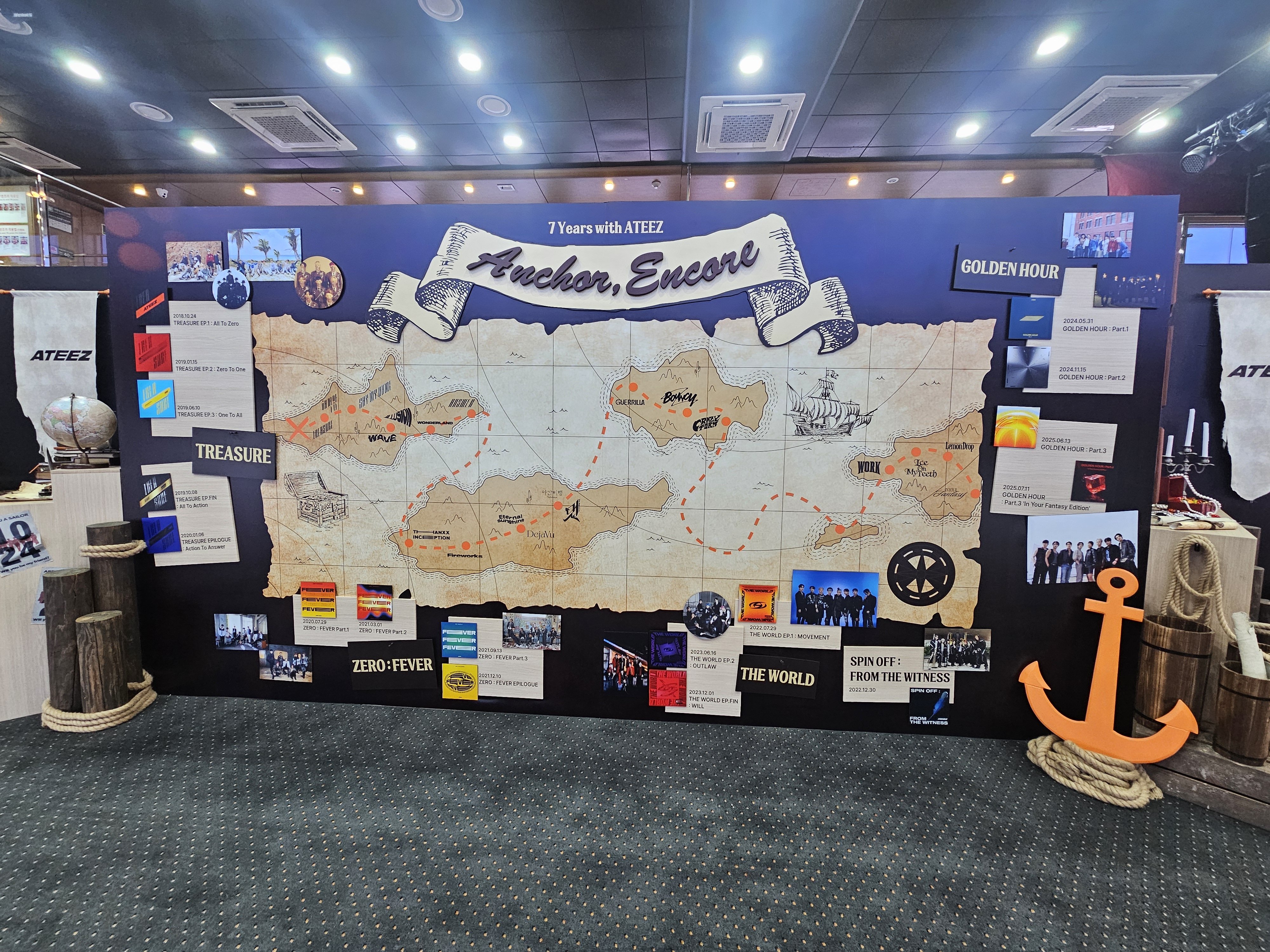 해적 컨셉 씹어먹은 것 같은 에이티즈 7주년 이벤트 스케일 ㄷㄷ | 인스티즈