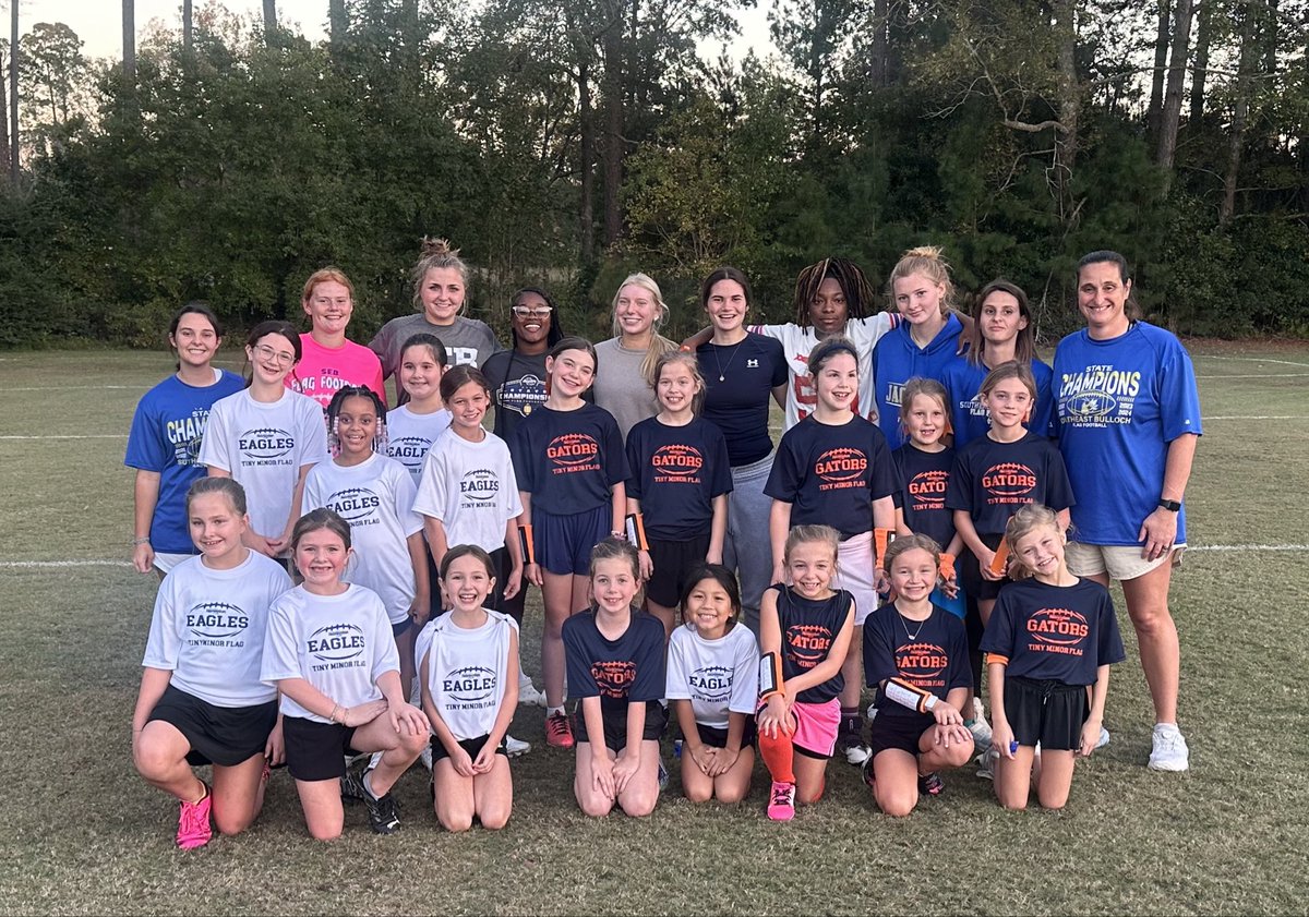 We had a good time cheering on our rec flag teams tonight!