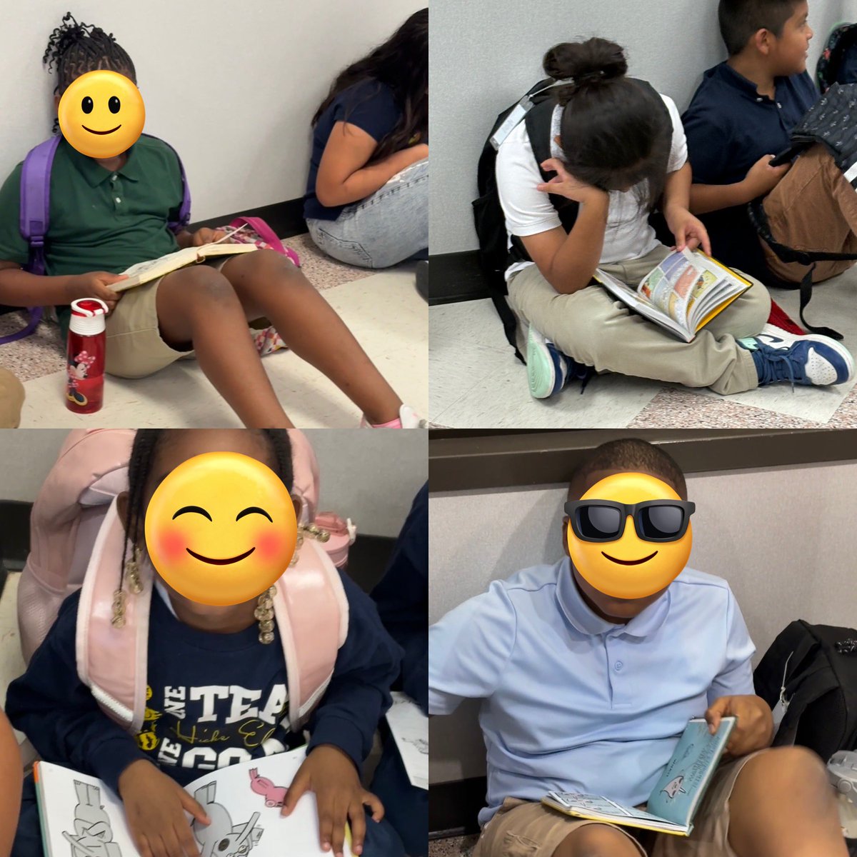 HicksLibrary's tweet image. Reading is the best way to pass the time at dismissal! #BookLovers 🥰💕
¡Leer es la mejor manera de pasar el tiempo al final del dia!
@HicksTigers @Alief_Libraries