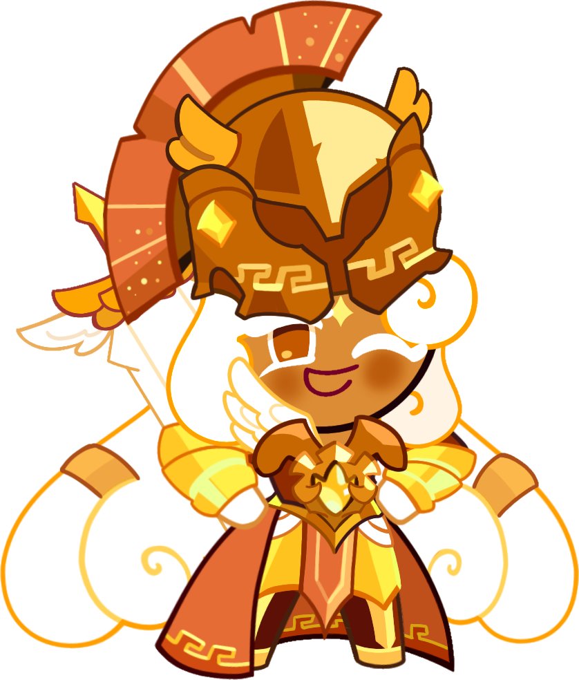 Randomjely's tweet image. [AWAKENED] Xiphos Waffle Cream Cookie. #cookierunoc