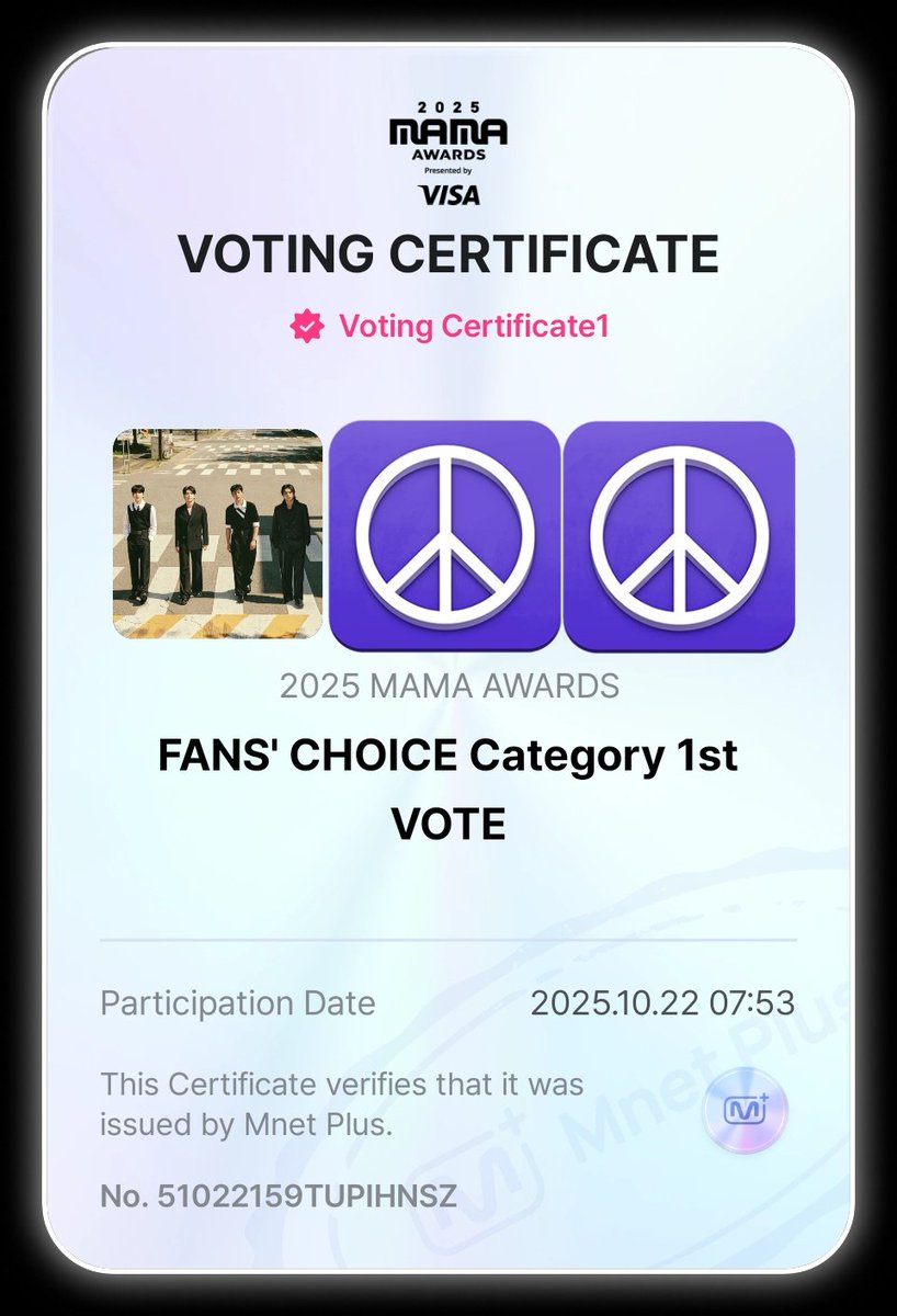 #2025MAMAVOTE #DAY6