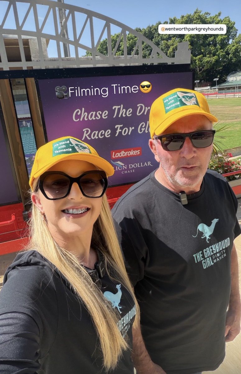 🎥Filming Day at <a href="/wentyparkgreys/">Wentworth Park Greyhounds</a>😎