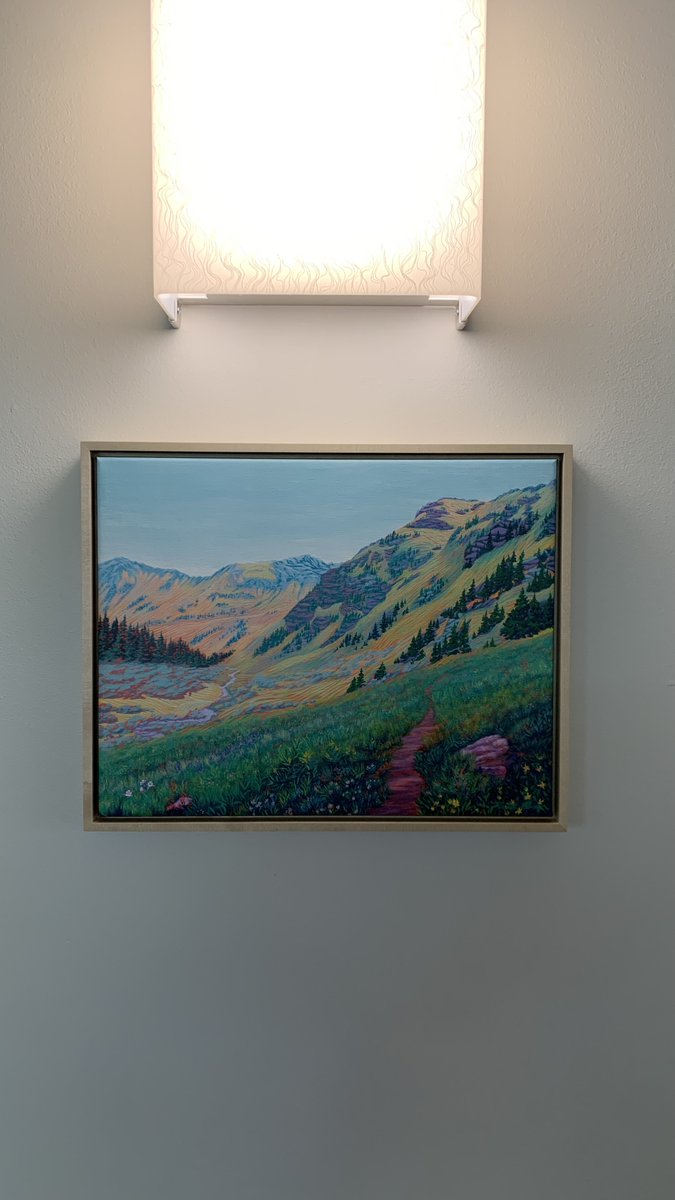 New permanent art is now in the Day Surgery Lobby! Made possibly from LUH Foundation funding alongside employee giving! Welcome local artist, Kristen Ross, and her dreamy explorations into nature to our walls!