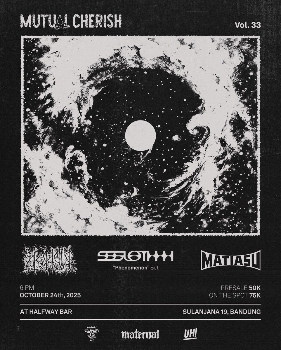 "PHENOMENON" set at Mutual Cherish this Friday, with Blackhawk and Matiasu. Let's come and hang!