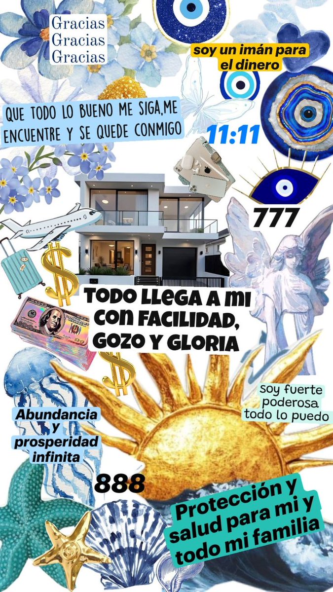 Este fondo es para manifestar casa propia, dinero, viajes y objetos. Buscando siempre que sea de manera fácil y de manos limpias.