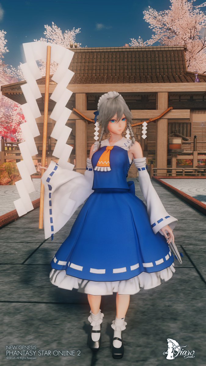TiaroST_NGS's tweet photo. ⛩️ 仮 巫 女 ⛩️

#メンテの日なのでssを貼る 
#PSO2 #NGS #PSO2NGS 
#十六夜咲夜 https://t.co/pd0Ld9Juzk