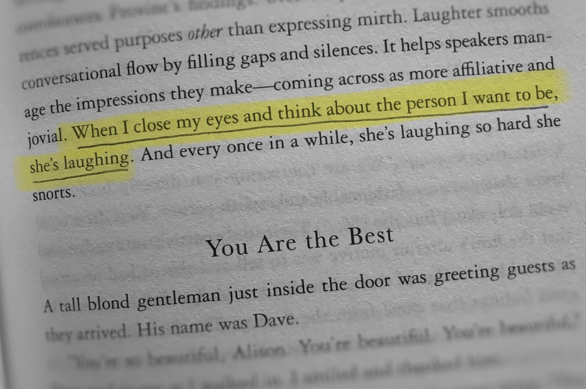 Yes!! 

From Talk by Alison Wood Brooks