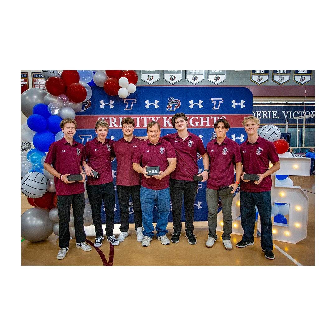 TrinityCCA's tweet image. 🏊‍♂️ Our Trinity Boys Swim Team received their CIF Championship Rings! We’re so proud of these athletes and how they embody our mission—pursuing excellence, discipline, and purpose both in and out of the pool. 💙