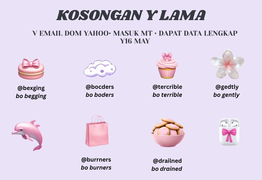 𝓛 iav.՞𐦯 open jastip acc tweet media