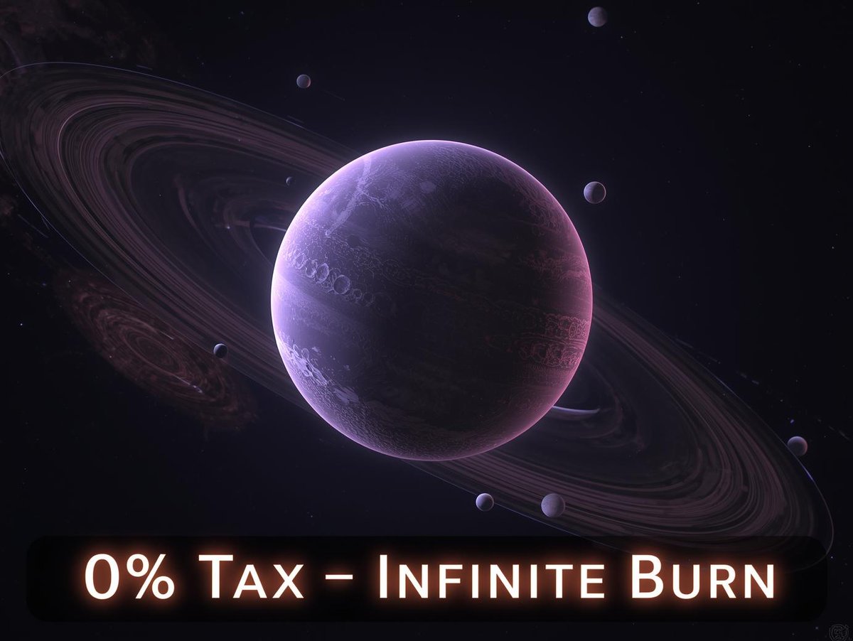🌙8 — No tax. Endless burn.
The gravity of Uranus pulls everything in. 🪐

0x48B3E8510d6C43B109960Cc56d2c27A72e19FDB4

#Uranus #BuyBurn #Base #X28