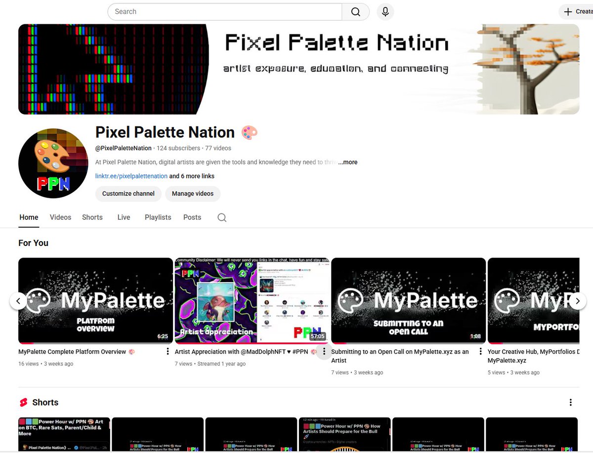 Roker_51's tweet image. GN 💤

We have &quot;How-To&quot; videos for @MyPalettexyz on the @PixelPalettePPN YouTube for anyone to learn how to use the new tool &amp;amp; MUCH MORE!

Go drop us a follow on YT so you dont miss another update with MyPalette[.]xyz
