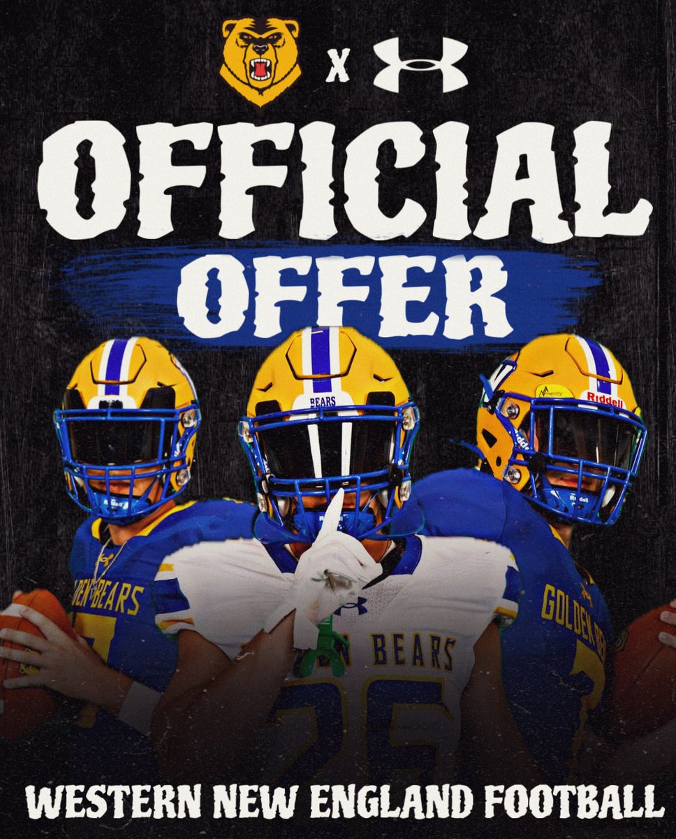 After a great conversation with <a href="/Coach_Lebeau/">Jason Lebeau</a> I’m grateful to have received my 2nd offer from Western New England. #RollGBears <a href="/coach_cdunn/">Coach Connor Dunn</a> <a href="/WNEFB/">WNE Football</a> <a href="/jared_valluzzi/">Jared Valluzzi</a> <a href="/LIBasketball23/">LI Sports Fanatic 🏈🏀⚾️</a> <a href="/PRZcory/">Cory Lemer</a> <a href="/PrepRedzoneNY/">Prep Redzone New York</a> <a href="/CoachMcArdle57/">Coach J McArdle</a>