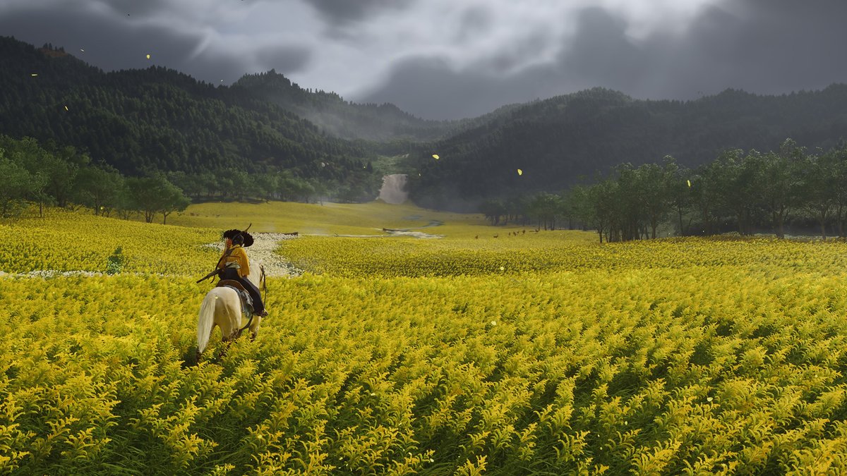 Ghost of Yōtei is truly beautiful. Sucker Punch have crafted a world that feels equal parts gentle and unforgiving, and even after 30hrs, I've barely scratched the surface.

Thanks to <a href="/PlayStationAU/">PlayStation AU</a> for this beautiful <a href="/Kodama_Apparel/">Kodama Apparel.</a> kimono to celebrate launch!

#GhostOfYotei #ad