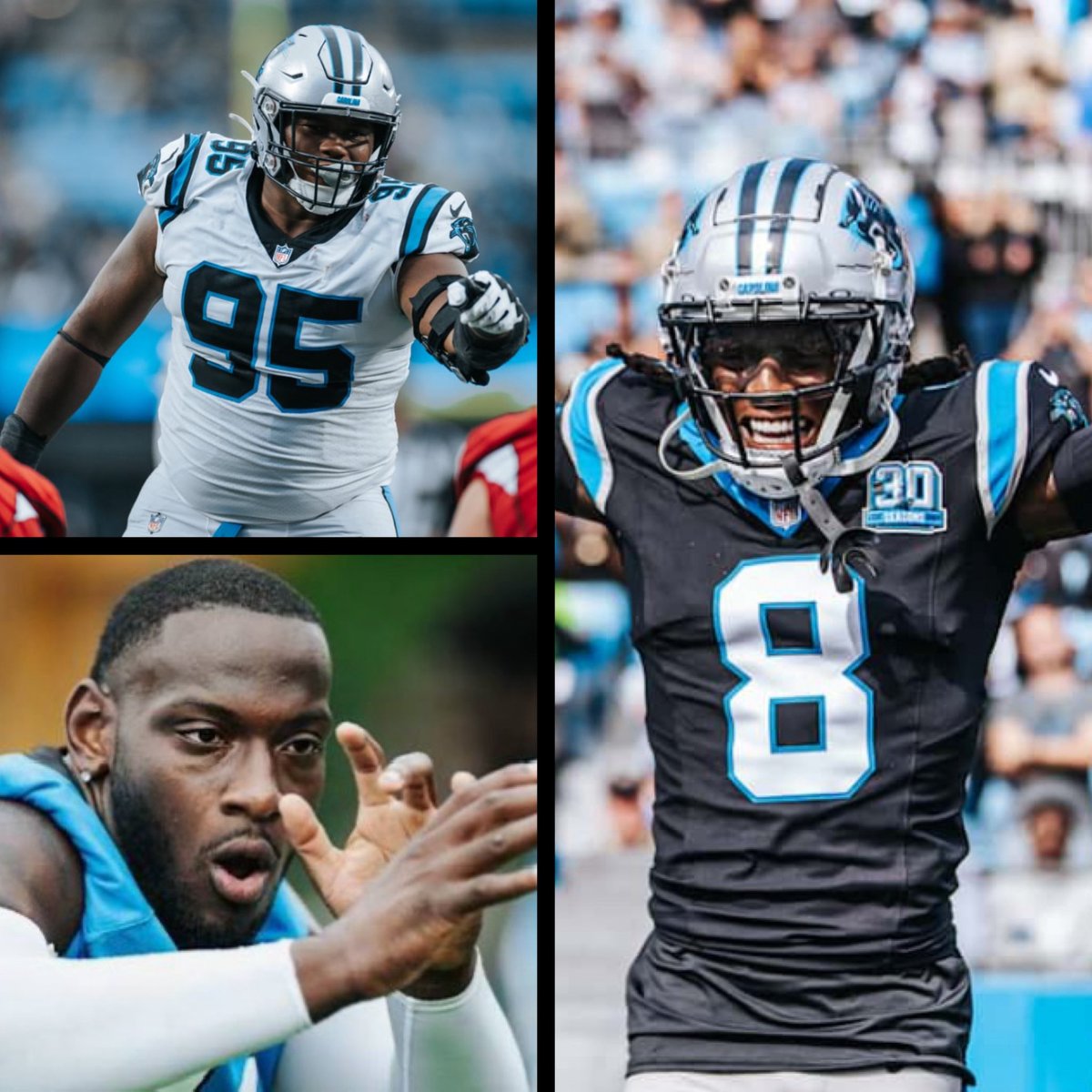 Who is your favorite defensive player so far this year?

🔹Nic Scourton
🔹Derrick Brown
🔹Jaycee Horn

#KeepPounding