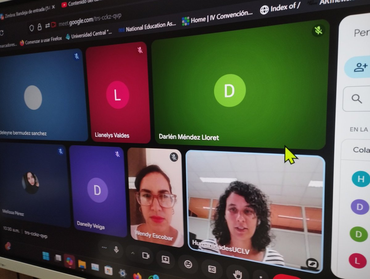 📚🌐 La Conferencia Internacional de Estudios Humanísticos CIESHUM 2025 inaugura sus jornadas.
🖥️ Conferencia Inaugural online del Dr. C. Miguel Alvarado Borgoño de la Universidad del Bío-Bío en #Chile.
#UCLVconCiencia
<a href="/UCLVCU/">UCLV 🇨🇺</a> 
<a href="/SICTESA/">SICTE S.A.</a>