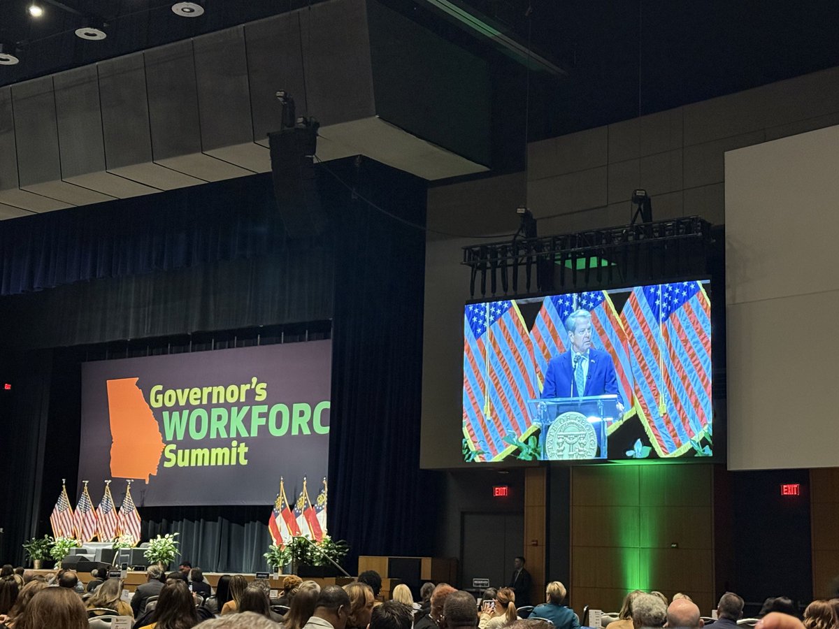 DHS_WBL's tweet image. Had the pleasure of attending the Governor’s Workforce Summit the past 2 days. #georgiamatch #talentleader #workforcedevelopment
