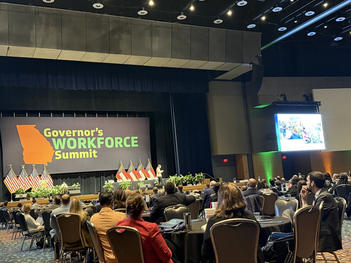 DHS_WBL's tweet image. Had the pleasure of attending the Governor’s Workforce Summit the past 2 days. #georgiamatch #talentleader #workforcedevelopment