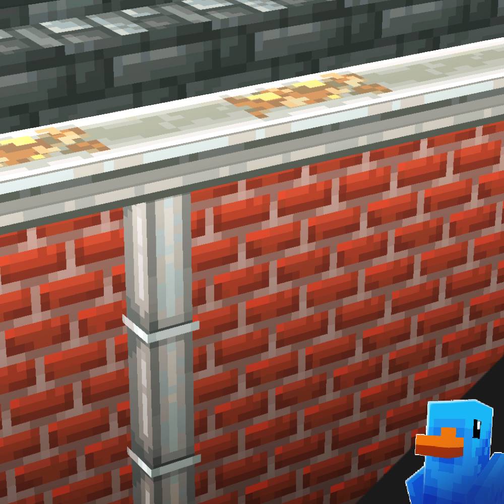 MCModelsNet's tweet image. Add drainage detail to cities with these City Gutter Blocks by @FischVogel
It even includes two types for extra realism
- recently cleared
- or filled with leaves for autumn🍂