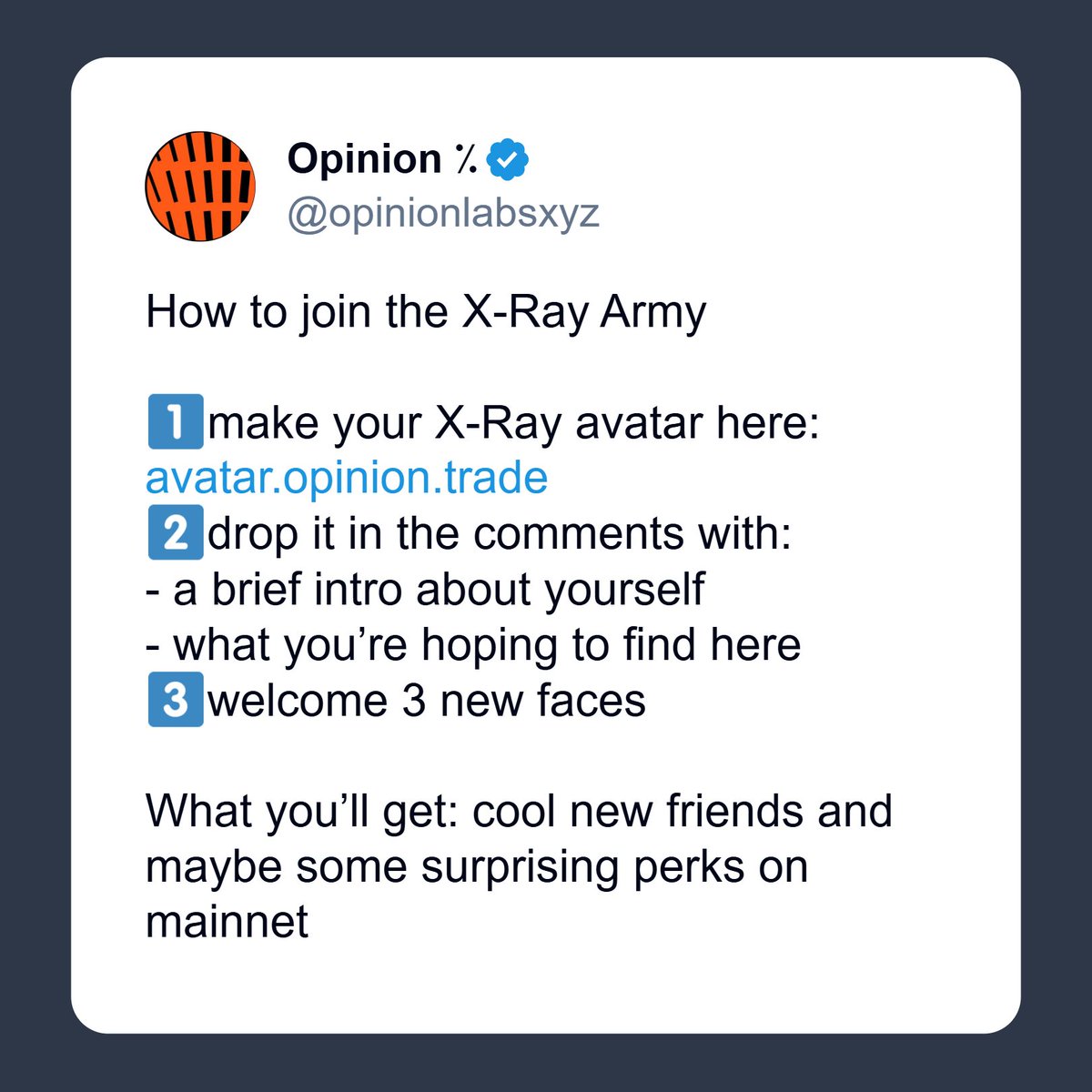 Come and join, the opportunity will wait for no one.<a href="/opinionlabsxyz/">Opinion ⁒</a> <a href="/Greata1616/">0x發财</a> <a href="/Pepe98766/">PEPE 👑(trump pepe)</a> <a href="/comeon505559011/">come on$DXP</a>