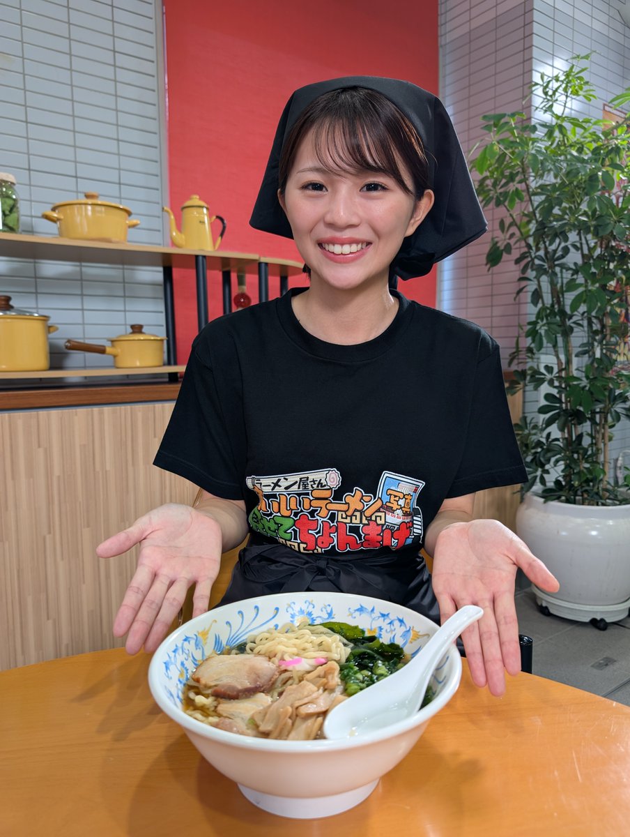 HAB5ch's tweet photo. 今夜7時放送‼
『ラーメン屋さん　おいしいラーメン写真見せてちょんまげ！』
 
📸オフショット📷
MCの #ちょんまげラーメン ＆ #高山一実 は 収録中もラーメンに夢中📷📷<😹⁉
ナレーターの #寺島拓篤 は楽しんで収録に臨みました。  

そして石川県担当の #中川流奈 アナは番組開始3分前に見どころを紹介します‼
 是非 #5チャンネル で各県のおすすめ #ラーメン をチェックしてください📷 ‼
#HAB北陸朝日放送