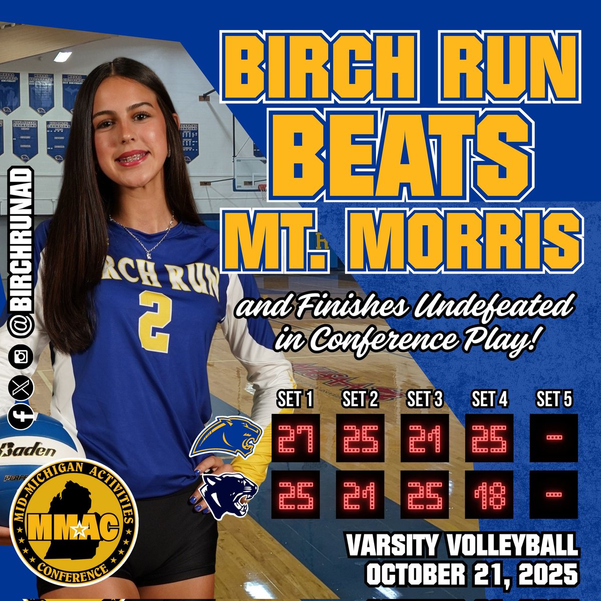 Birch Run Athletics tweet media